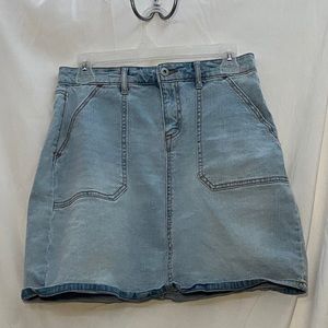 jean skirt